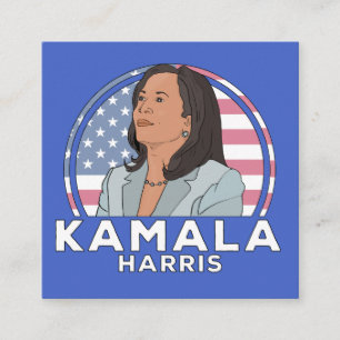 Tarjeta De Recepción Política Kamala Harris
