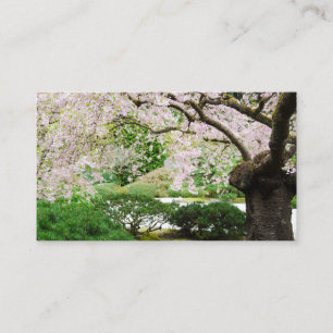 Tarjeta De Recepción Portland, jardín japonés