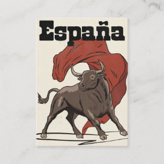 Tarjeta De Recepción Póster de viaje de España