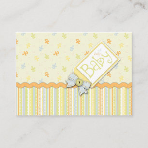 Tarjeta De Recepción Precious Baby Reminder Notecard