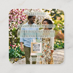 Tarjeta De Recepción 🌸 PRIMAVERA — “Jardín Etéreo”