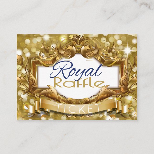 Tarjeta De Recepción Príncipe de África Real Baby Shower Diaper Raffle (Anverso)