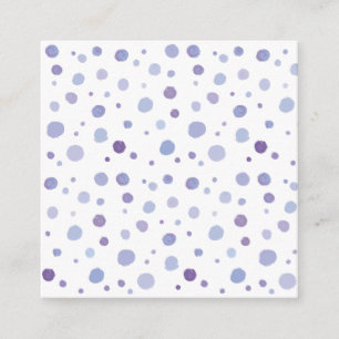 Tarjeta De Recepción puntos de polka pintados a mano