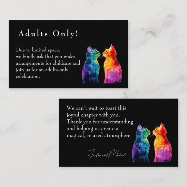 Tarjeta De Recepción 🌈 Puramente Tuyo: Puramente 4 Ups De Crecer (Anverso / Reverso)