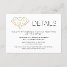 Purpurina de oro detalles de boda de moda de diama