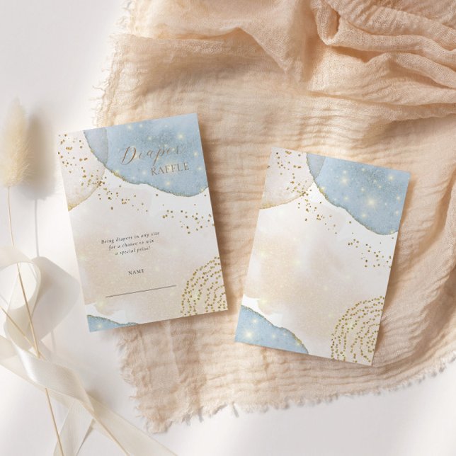 Tarjeta De Recepción Purpurina mágico Resumen Baby Shower moderno (Subido por el creador)