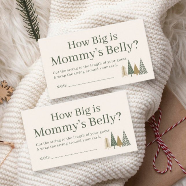 Tarjeta De Recepción Qué grande es el juego de Baby Shower de invierno  (Subido por el creador)