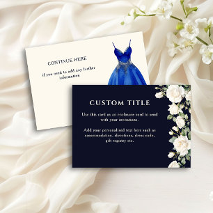 Tarjeta De Recepción Quinceanera Princesa Vestida y Rosas Personalizado