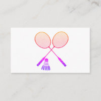 Racas de Badminton Shuttlecock Birdie Ombre