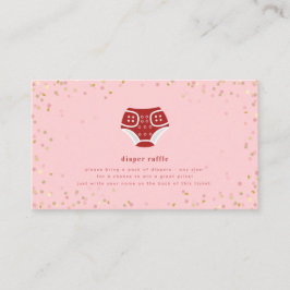 Tarjeta De Recepción Raffle Baby Shower Enclo