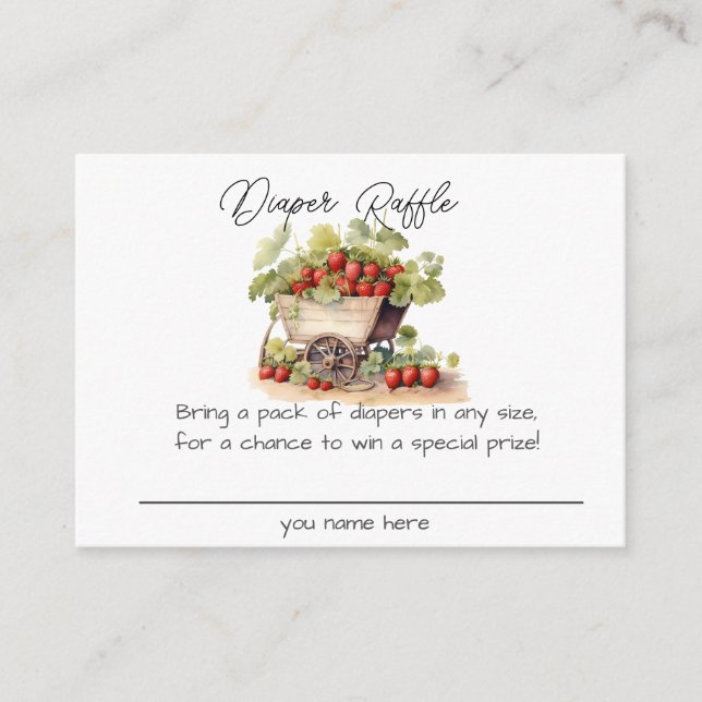 Tarjeta De Recepción Raffle de merluza de granjero de cosecha local (Anverso)