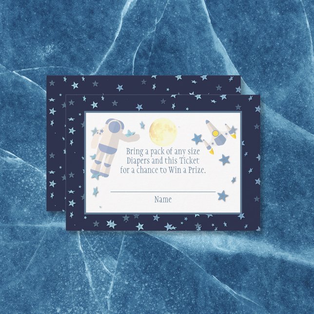 Tarjeta De Recepción Raffle Midnight Diaper del Espacio Ultraterrestre  (Subido por el creador)