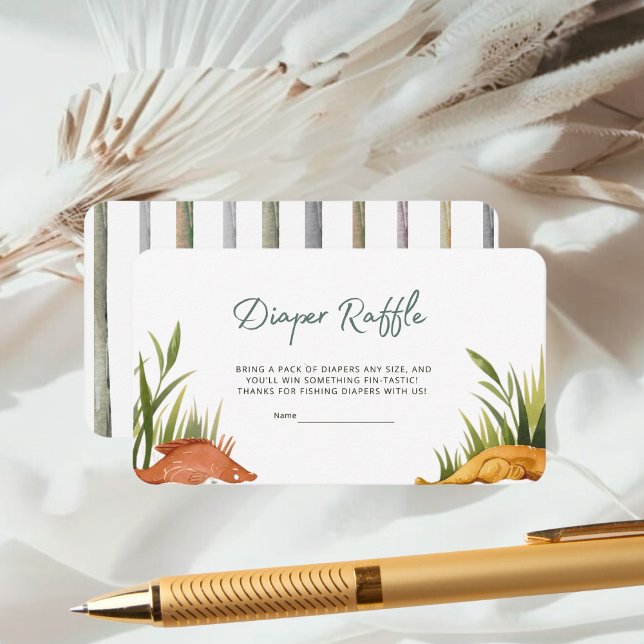 Tarjeta De Recepción Raffle Raffle de arenque de pesca enojado (Subido por el creador)