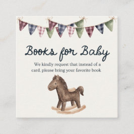 Tarjeta De Recepción Ralph Lauren Inspired Baby Shower Book for Baby