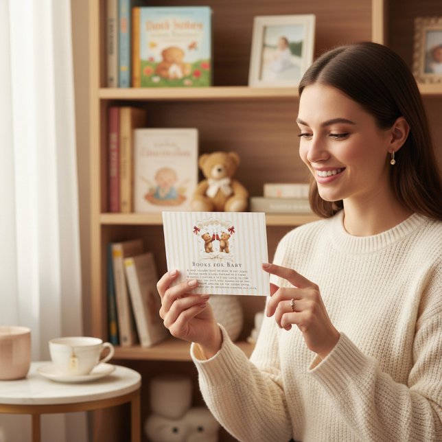 Tarjeta De Recepción Ready to Pop Teddy Bears Baby Shower Napkins (Subido por el creador)