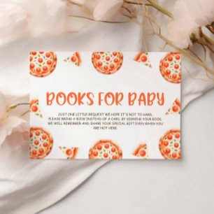 Tarjeta De Recepción Rebanar Los Libros De Baby Shower Para Bebé