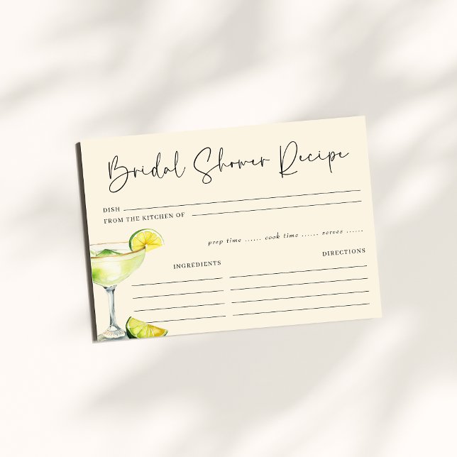 Tarjeta De Recepción Receta de ducha margs y matrimonio (Subido por el creador)