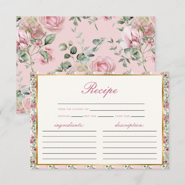 Tarjeta De Recepción Receta de marihuana de Love Shack Fiance Ducha de  (Anverso / Reverso)