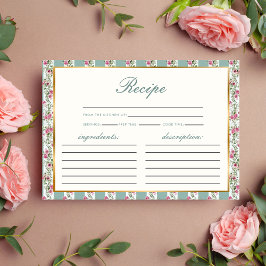 Tarjeta De Recepción Receta de marihuana de Love Shack Fiance Ducha de