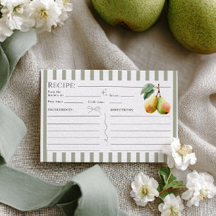 Tarjeta De Recepción Receta de novia del par de dinero viejo retro pere