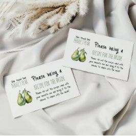 Tarjeta De Recepción Receta elegante de ducha de novias perfecto brunch