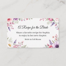 Receta floral de novia en plena floración