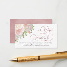 Receta floral Rosa y turbia para ser la novia