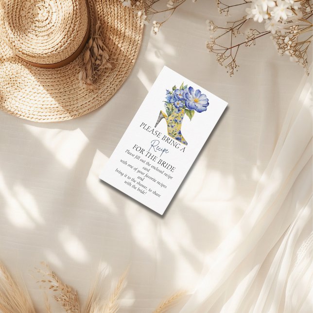 Tarjeta De Recepción Receta moderna de Chinoiserie para la novia (Subido por el creador)