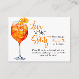 Tarjeta De Recepción Recetación de duchas marrones de estilo moderno