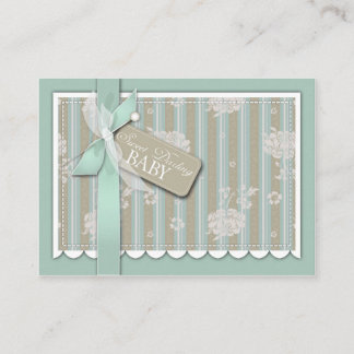 Tarjeta De Recepción Recordatorio de recién nacido Notecard