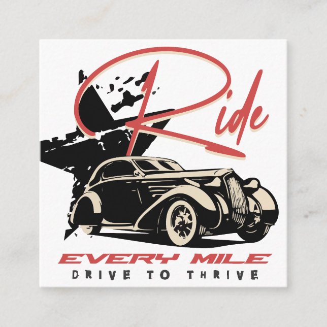 Tarjeta De Recepción Recorrer cada milla (Anverso)