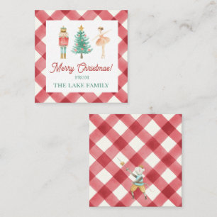 Tarjeta De Recepción Regalo de Navidades de desnucleadores personalizad