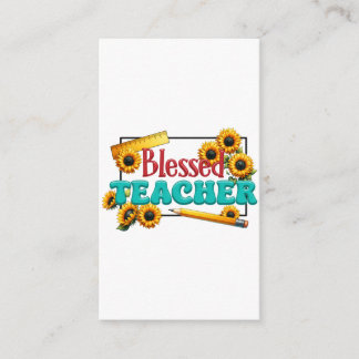 Tarjeta De Recepción Regalo para Maestro | Maestro Bendito