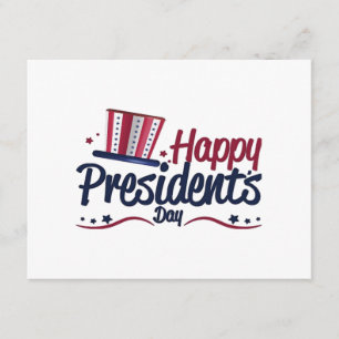 Tarjeta De Recepción Regalos de diseño del Día del Presidente feliz pat