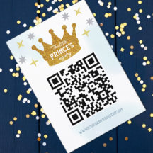 Registro de Baby Shower Niño Principito