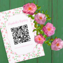 Registro de Boda de Amor en Flor Rosa