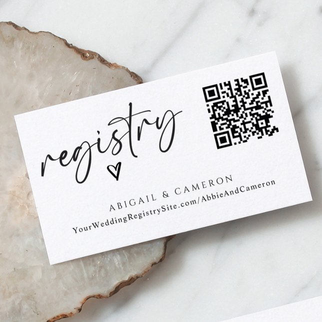 Tarjeta De Recepción Registro de Boda de código QR Escritura manual sim (Subido por el creador)