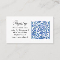 Registro de Bodas azules y blancos de moda