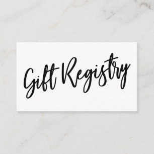 Tarjeta De Recepción Registro de donativos en blanco y negro