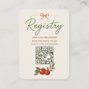 Tarjeta De Recepción Registro de ducha de bebé de Ciao Baby Italian Mar