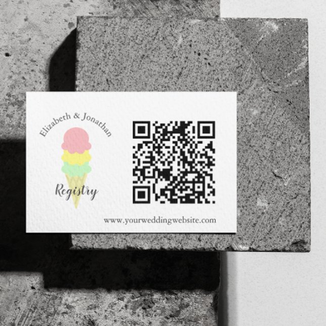 Tarjeta De Recepción Registro De Ducha De Novias En Crema De Hielo (Subido por el creador)