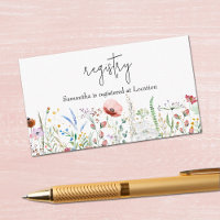 Registro de Ducha Nupcial de Flor Silvestre