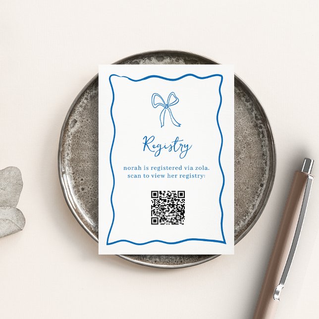 Tarjeta De Recepción Registro de Duchas de Novias Dolce Vita (Subido por el creador)