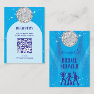 Tarjeta De Recepción Registro de Fiesta de Despedida de Soltera Reina d
