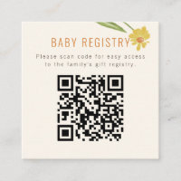 Registro de flores silvestres amarillas para bebés