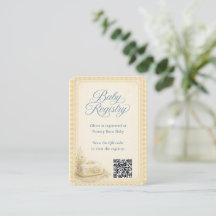 Registro de regalos de baby shower 'You Butter Bel