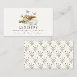 Tarjeta De Recepción Registro de regalos de boda Capítulo Nuevo Maripos