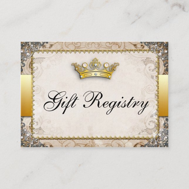 Tarjeta De Recepción Registro de regalos de Bodas de libros de historia (Anverso)