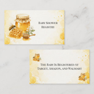 Tarjeta De Recepción Registro de regalos para bebé neutro en género Dul