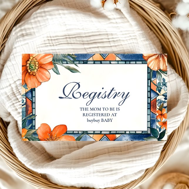 Tarjeta De Recepción Registro Mediterráneo Tiles Amalfi Capri (Subido por el creador)